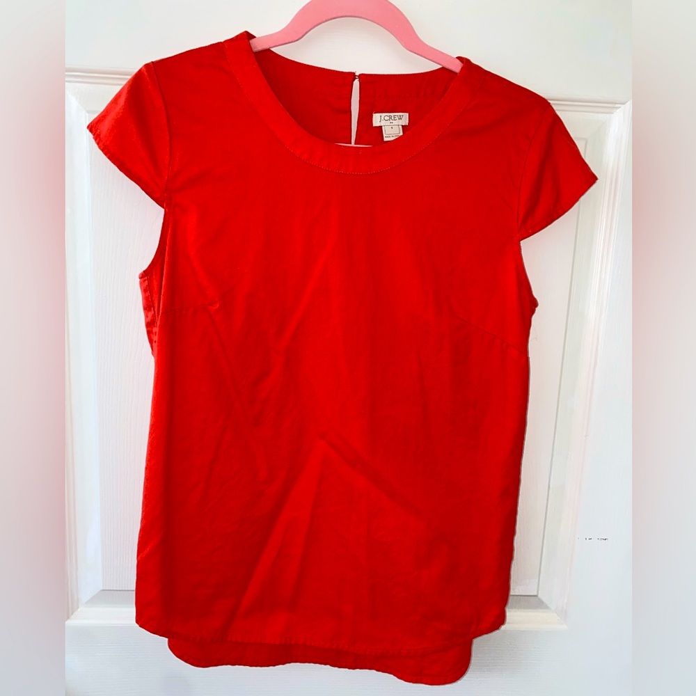 J Crew Ballet Cap-sleeve T-shirt Size Small